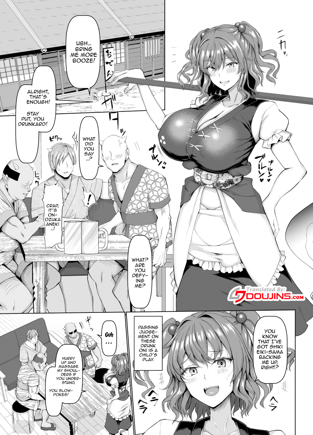 Hentai Manga Comic-Holding Down a God Of Death With a Full Nelson-Read-2